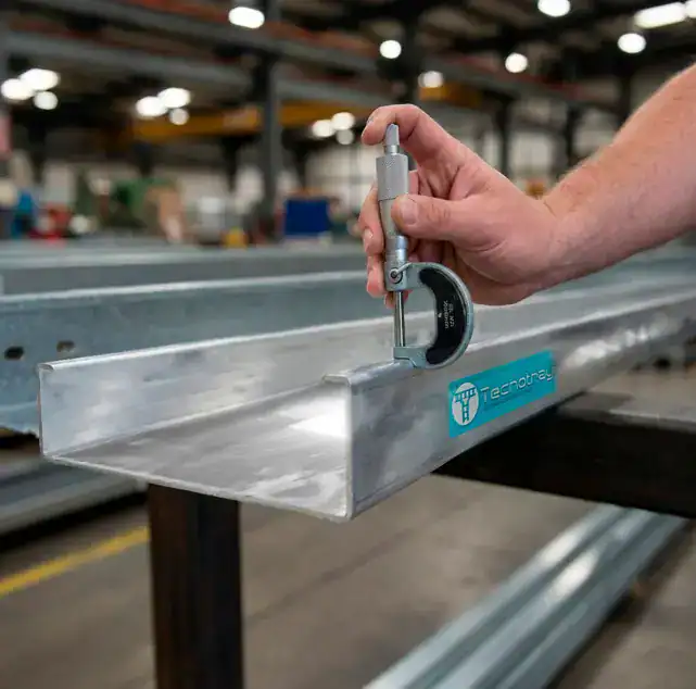 Proceso de fabricación industrial de charolas portacables Tecnotray bajo estándares certificados, asegurando calidad, resistencia estructural y cumplimiento normativo en canalización eléctrica.